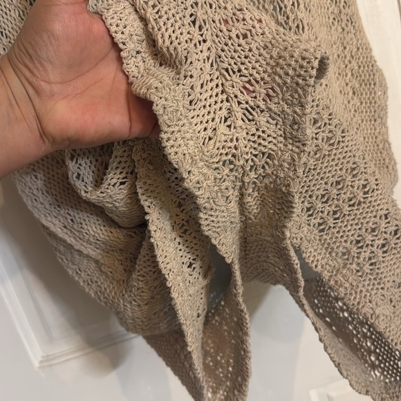 Free people Wave Maker Romper, small in tan color - Picture 6 of 16